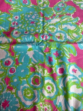 Lilly Pulitzer Pink Delicacy Jacquard cotton Fabric 2.5” yards x59”
